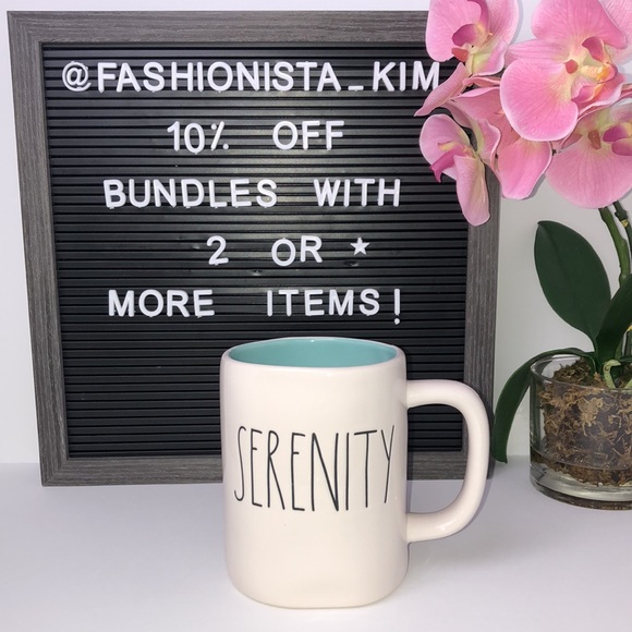 😍📹 New Rae Dunn SERENITY mug - Picture 11 of 15